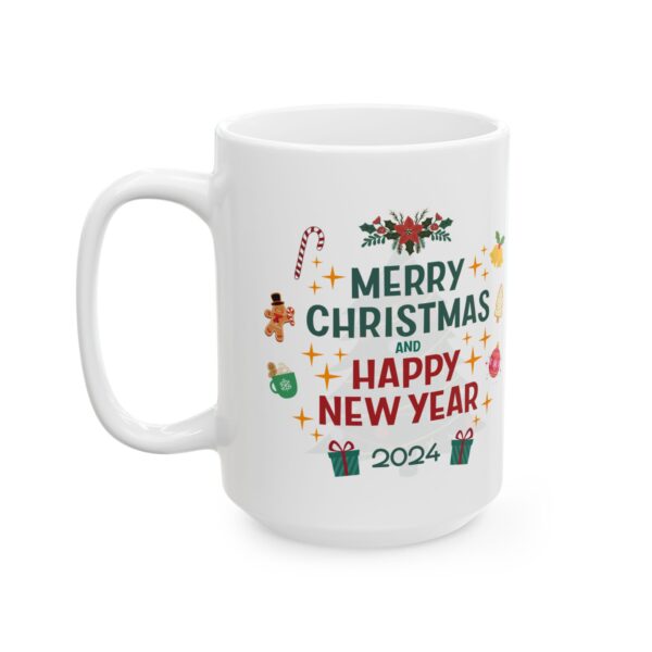 Taza personalizada para Navidad y Año Nuevo, taza de café con nombre personalizado, regalo navideño para amantes del té - Imagen 6
